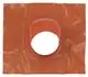 Vaillant-Universal-Dachpfanne-25-50-Gr-flex-rot-fuer-Abgassystem-110-mm-0020106410 gallery number 1
